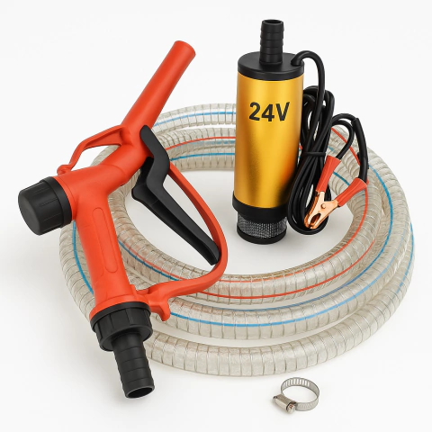 Bomba de Abastecimento Sucção de Óleo, Água 60W – Fluxo Rápido, 1m de Mangueira - comprar online