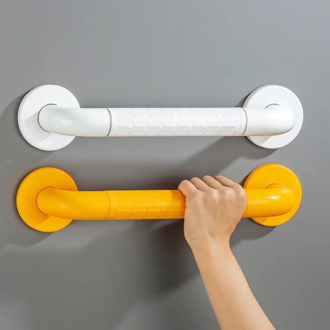 Barra De Apoio Para Banheiro Idoso Deficiente Corrimão de Segurança Antiderrapante - Banheiro e Escadas - comprar online