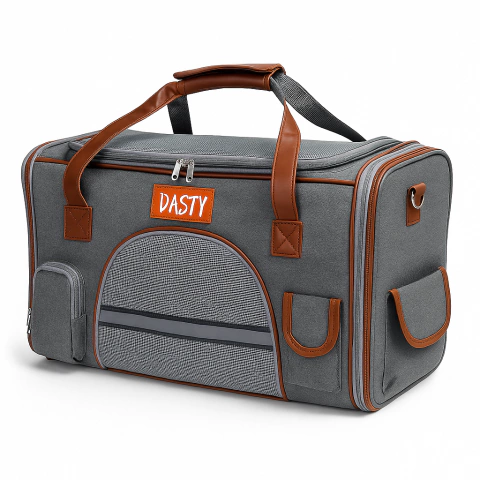 Bolsa Mala Transporte Para Cães Gatos Viagens Passeio Grande - MARCA DASTY