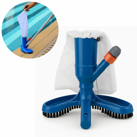 Aspirador Escova de Piscina A Vácuo Portátil – Para Piscinas, Spas e Banheiras, Fácil de Usar - comprar online