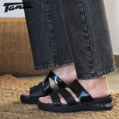 Zueco Softstep Negro - Tania Calzados