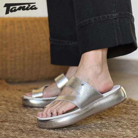 Ojota Sol Plata - comprar online