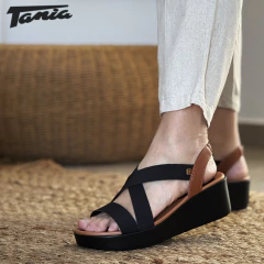 Sandalia Cecilia Negra - comprar online