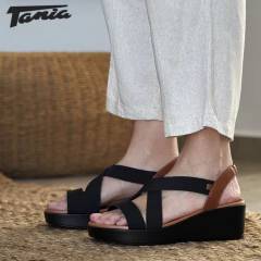 Sandalia Cecilia Negra - tienda online