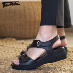 Sandalia Lily Negra Abrojos