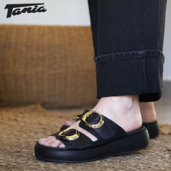 Zueco Sol Negro - Tania Calzados