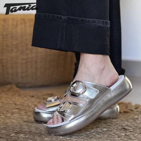 Zueco Sol Plata - comprar online