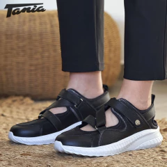 Zapatilla Florencia Negra Cruzada - comprar online