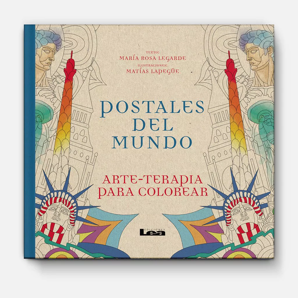 Postales Del Mundo : Arte-terapia Para Colorear