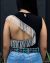 Body Moon Horse Crystal Fringe ref. 386786 preto - comprar online