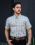 Camisa Jácomo masculina manga curta 3414 custom fit - comprar online