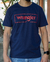 Camiseta Wrangler masculina WM5500 marinho