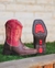 Bota Vilela infantil ref. 1300 café/vermelho - comprar online