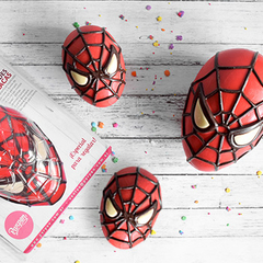 MOLDE PLACA CARA SPIDERMAN N°10 x 2 - PARPEN