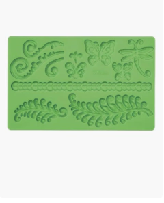 Molde De Silicona Wilton - Motivo Helecho 2548 Color Verde - comprar online