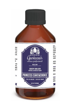 Emulsión GUSTEAU'S - 100 ml - PRINCESS CAKE&COOKIE