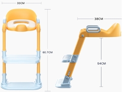 Reductor De Inodoro Con Escalera Steppi - Felcraft - Crawling
