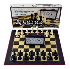 Ajedrez Con Reloj Profesional - Bisonte - comprar online