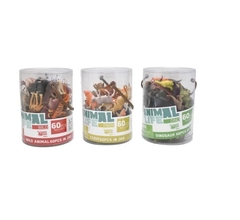 Animal Life Set Animales Tubo x 60 Piezas - Isakito.