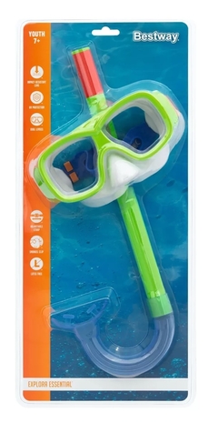 Set Snorkel Explora Essential +7 años - Bestway.