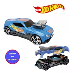 Maletín Para Guardar coches Hot Wheels 2 en 1 + Coche De Carreras. - comprar online