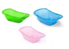 Bañera de 25 litros traslucida - Ok Baby.