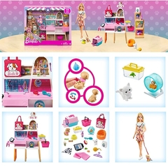 Muñeca Barbie Tienda De Mascosta Pet Shop - Mattel. - Crawling