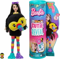 Muñeca Barbie Cutie Reveal Con Sorpresas Serie Selva - Mattel. - comprar online