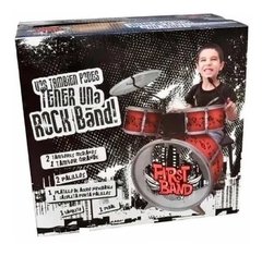 Bateria para chicos plastico First Band Faydi