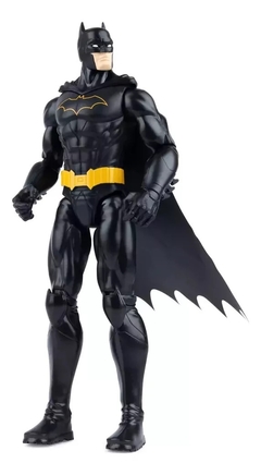 Batman Muñeco DC De 27 cm Traje Negro Con Capa - Spin Master. en internet