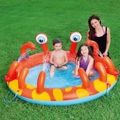 Pileta Inflable Centro de Juegos Cangrejo 165cm - Bestway - tienda online