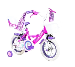 Bicicleta Rod. 12 Con Ruedas Inflables Pink - Stark