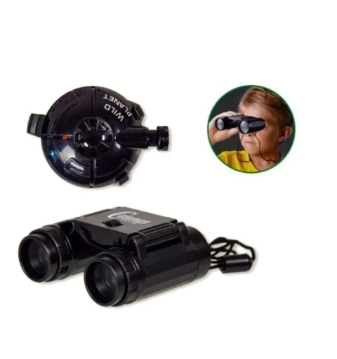 Juego De Espía Detector Sensor Movimiento Y Binoculares Niño