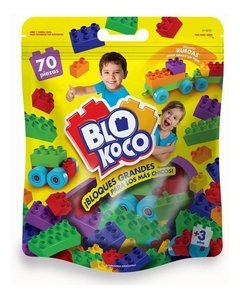 Bloques Para Armar 70 Piezas En Bolsa - Blokoco.