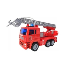 Camión Bombero Auto-Bomba Fricción, Sirena, Luz Y Agua De Verdad Escala 1:16. - comprar online
