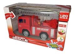 Camión Bombero Con Luz Y Sonido 1:20 - Juguetech