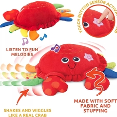 Cangrejo Musical Con Vibración Para Bebe - Winfun - Crawling
