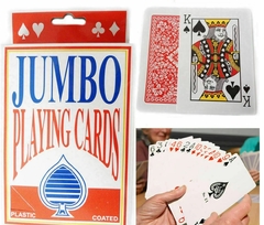 Cartas De Poker Jumbo Playing Cards - Juebil. en internet