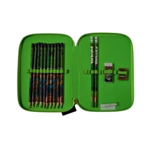 Cartuchera Minecraft 1 Piso Con Útiles - Cresko. - comprar online