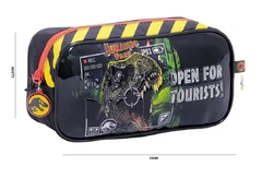 Cartuchera Jurassic Park 1 Cierre - Wabro. - Crawling