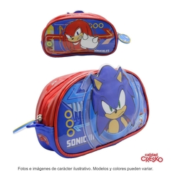 Cartuchera Sonic 1 Cierre - Cresko.