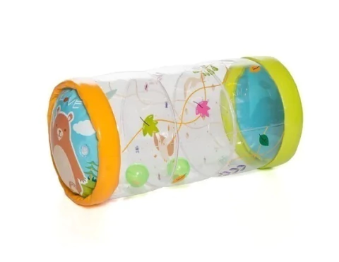 Cilindro Inflable Que Estimula, Rueda Y Suena.