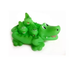 Animales De Goma Para El Baño Con Dos Crias - tienda online
