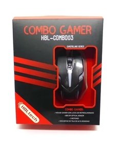 Combo Mouse Gamer Con Luces + Pad - Hbl Tech