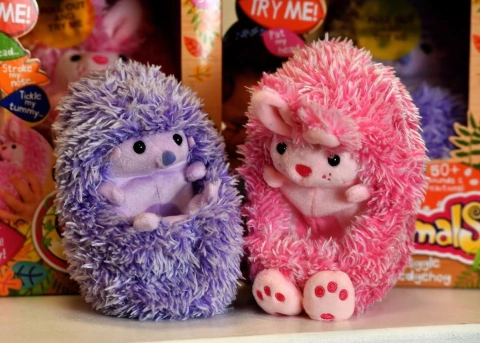 Curlimals Erizo Conejo Peluche Interactivo- Next point-