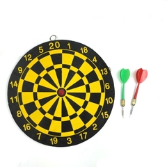 Juego de 2 Dardos Tablero Reversible 22,5 Diametro.