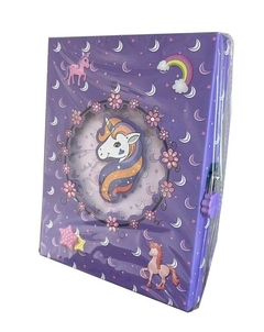 Diario Intimo Con Candado, Diseño de Unicornio. en internet