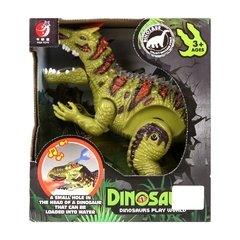 Dinosaurio Lanza humo con luz y sonido.