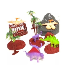 Set Dinosaurios en Bolsa Animal Life 62 Piezas - Isakito. - Crawling