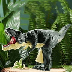 Dinosaurio Juguete T-rex Movimiento Luz Sonido En Caja - Crawling
